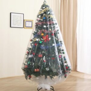 plastic christmas tree bag