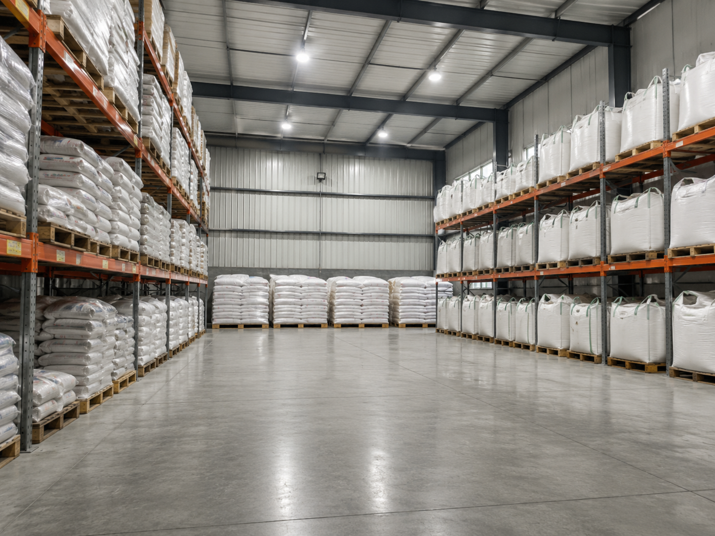 Raw material warehouse