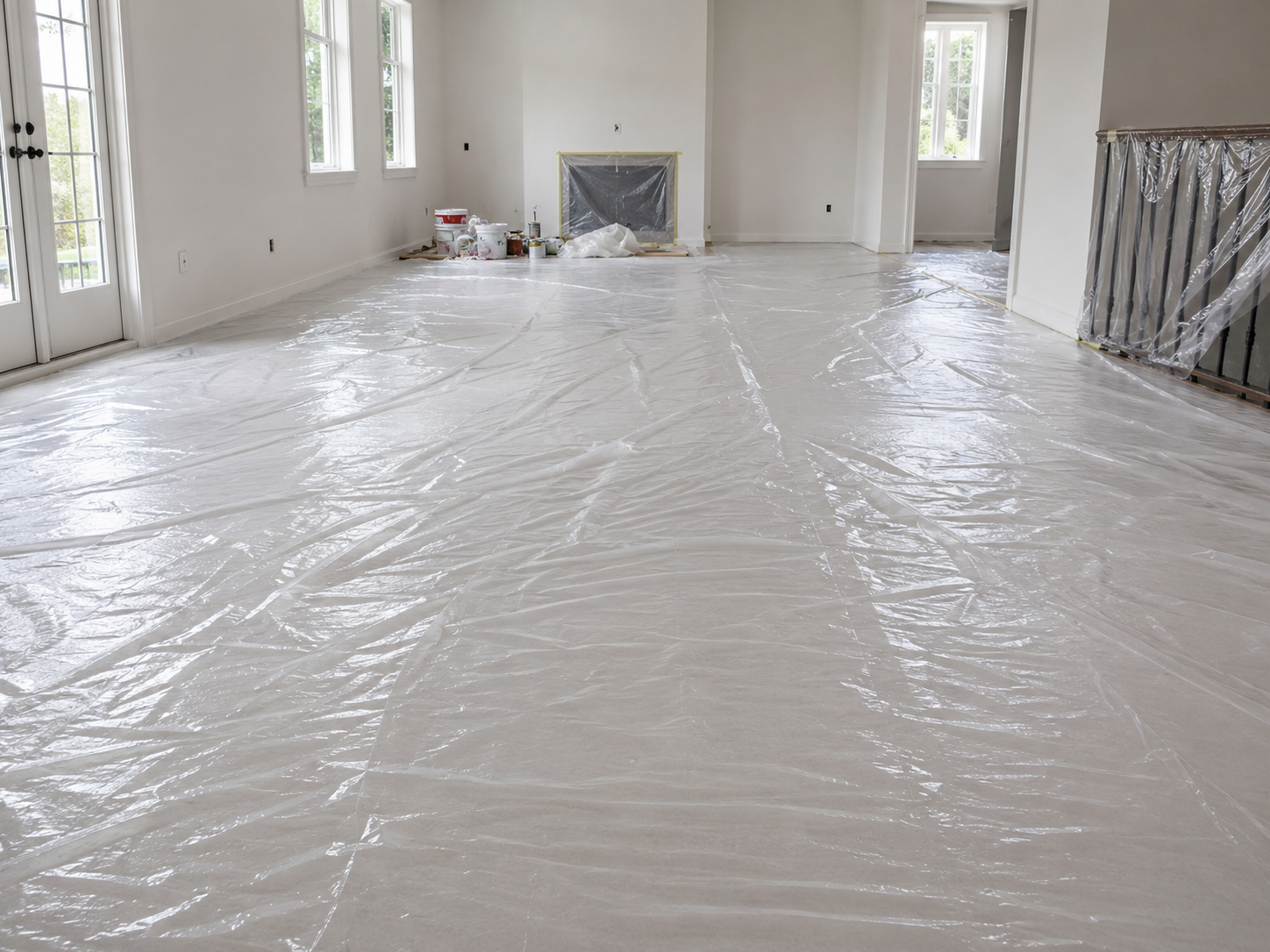 Plastic Drop Cloth Image 4