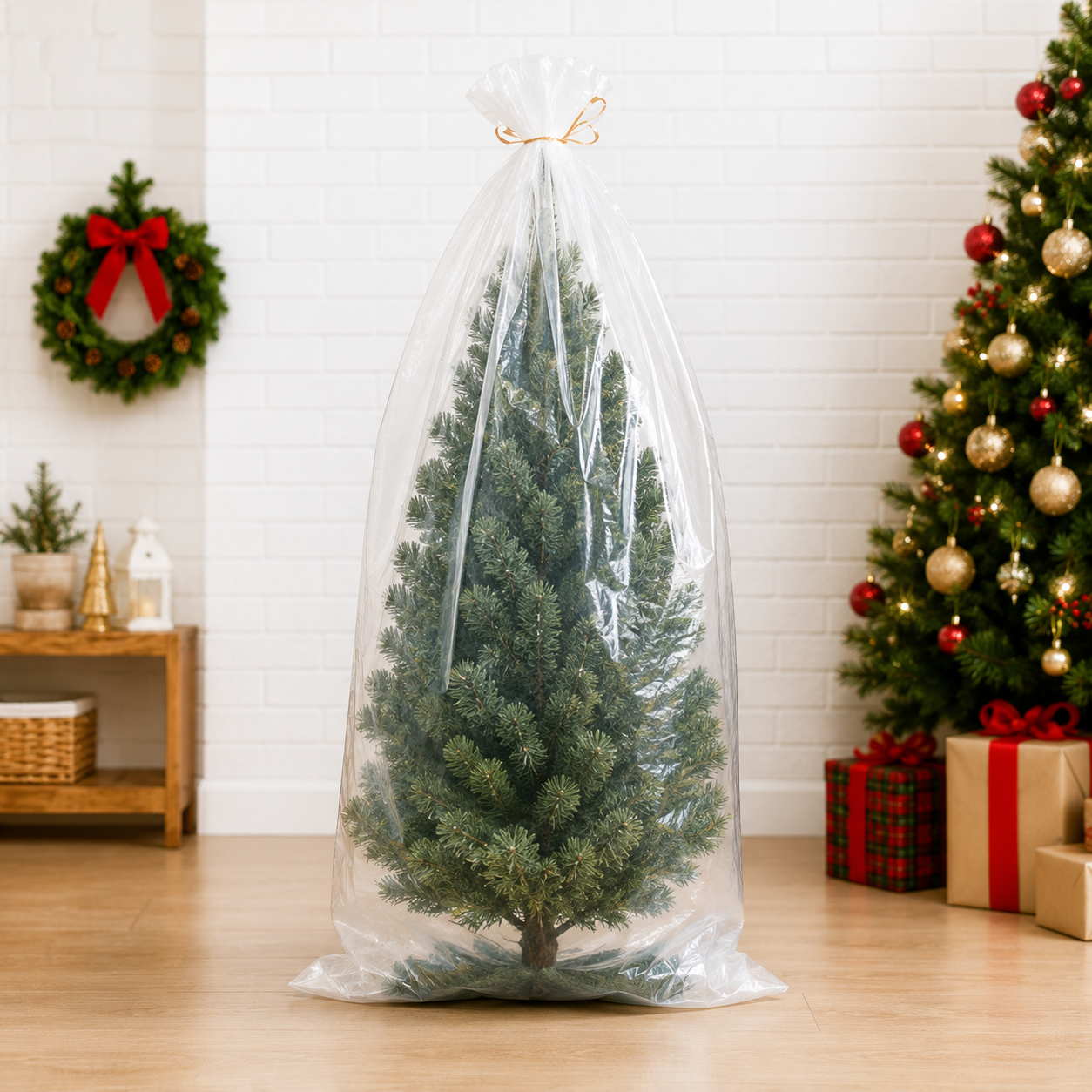 Plastic Christmas Tree Bag