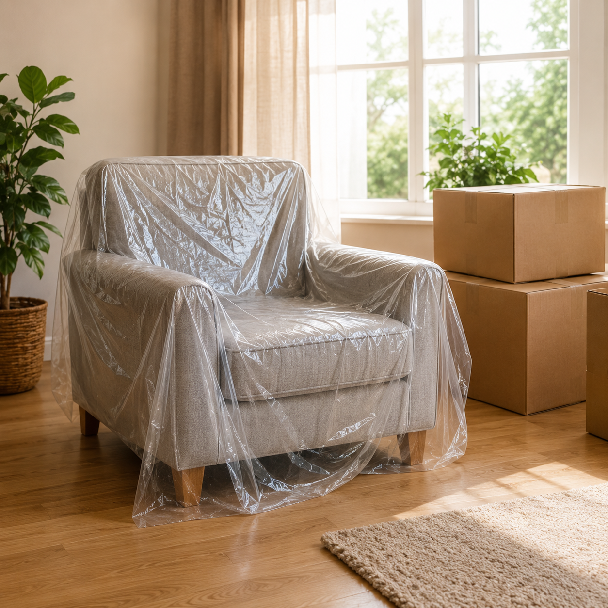 Plastic Sofa Cover