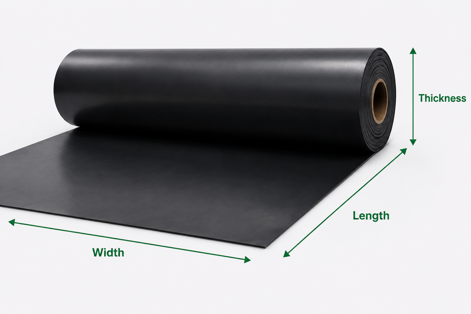 Custom pond liner film thickness width length and packing options