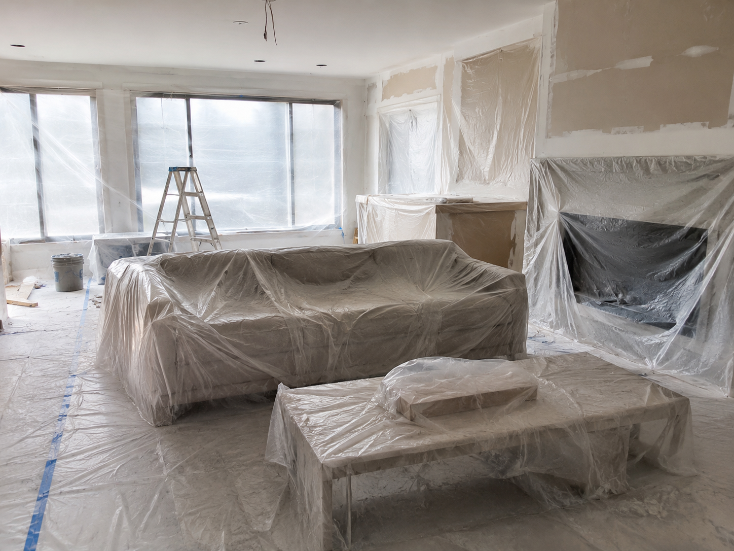 Building film for floor protection