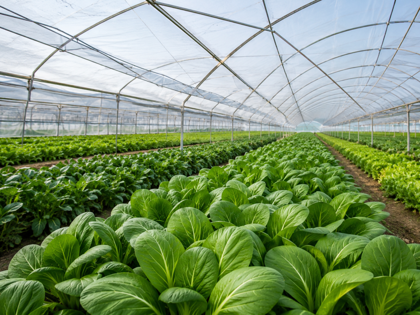 Greenhouse plastic roll for vegetable greenhouses