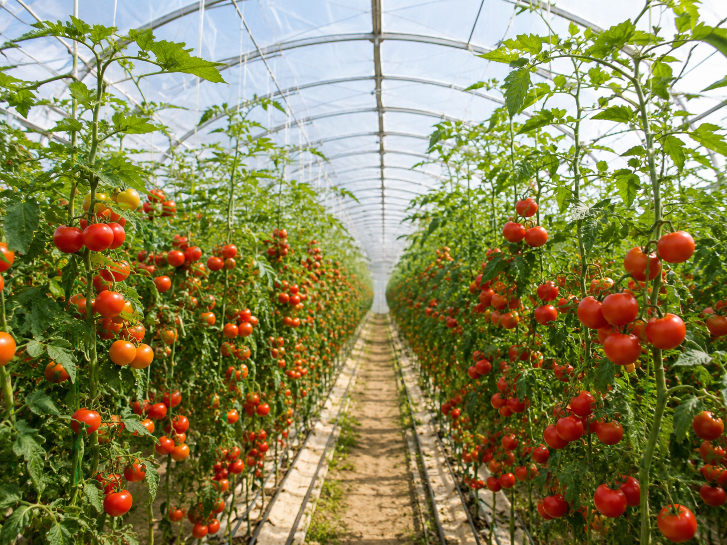 Greenhouse plastic roll for fruit farms