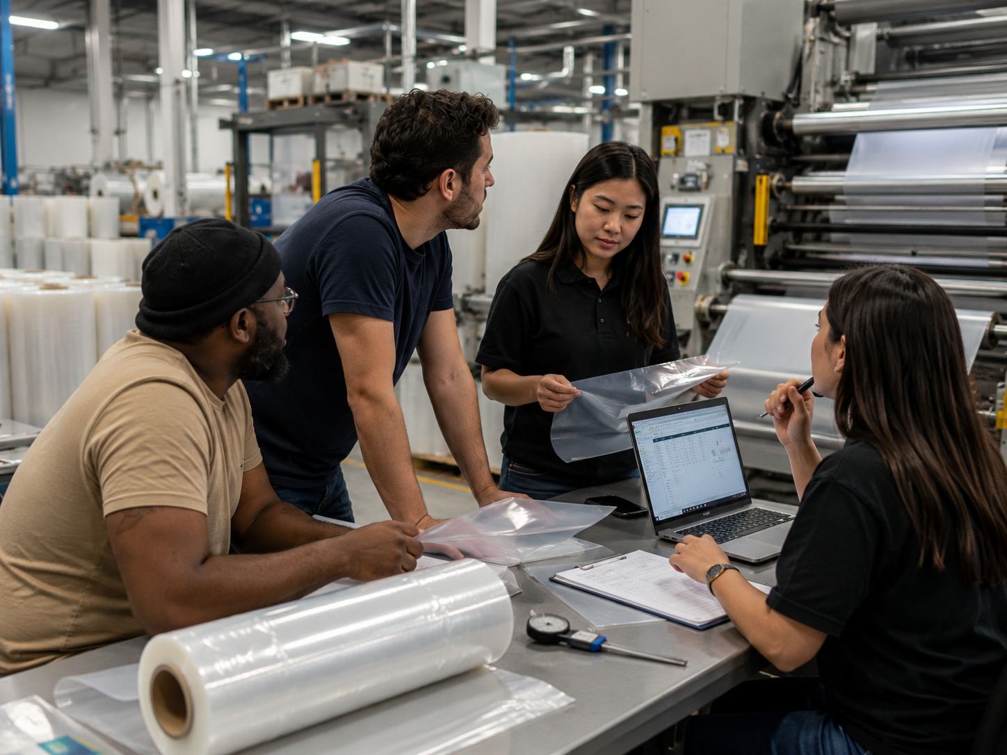 Custom PE Film Manufacturing Capability