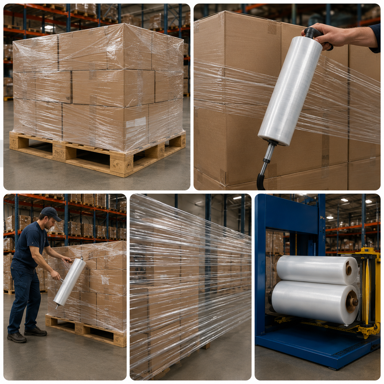 Cách giảm chi phí quấn pallet
