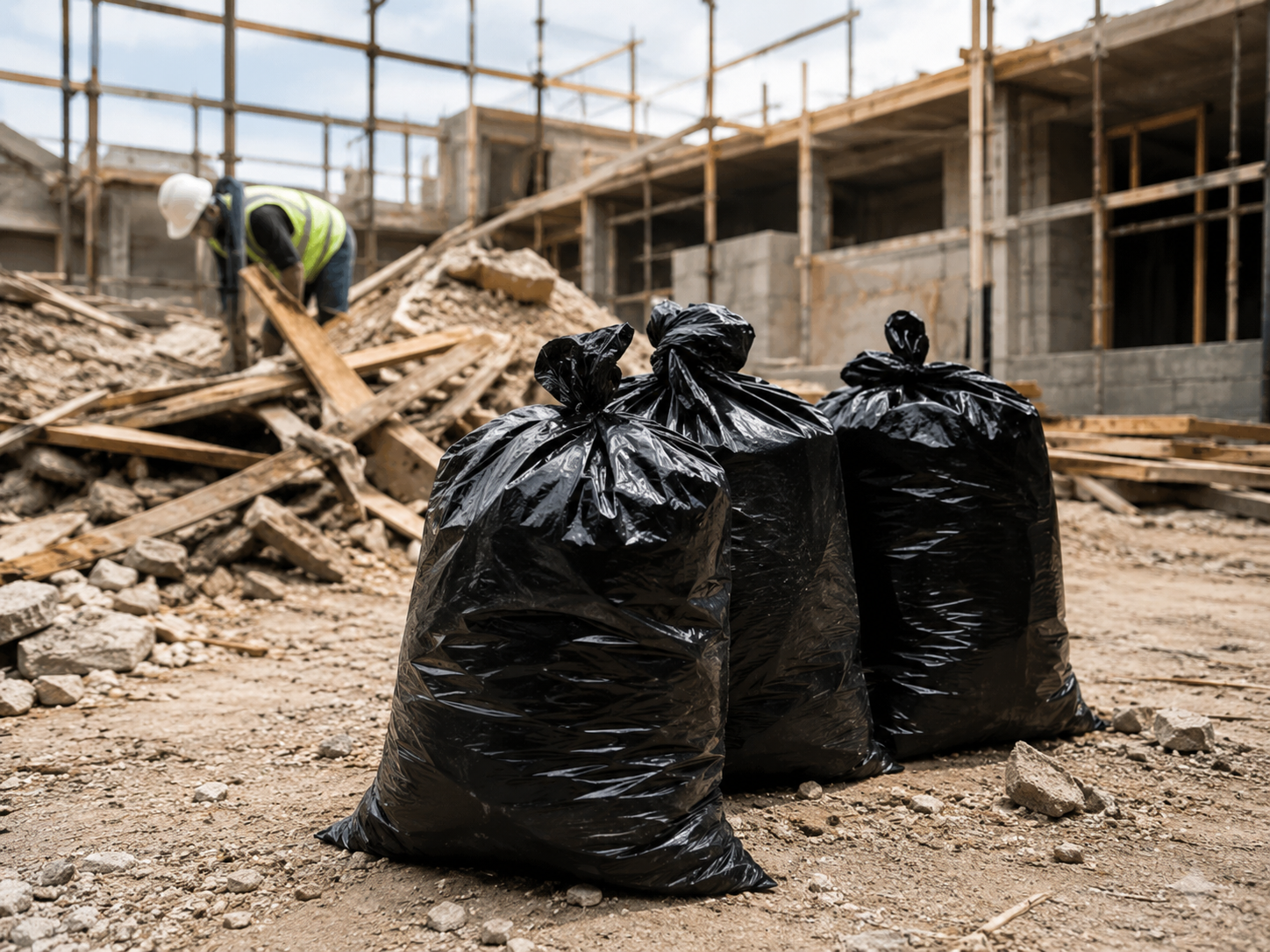 Contractor Bags for Construction Site