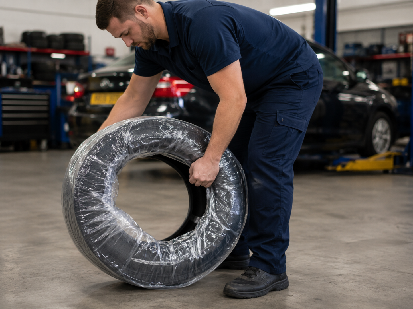 Plastic Tire Bags for Tire Shops