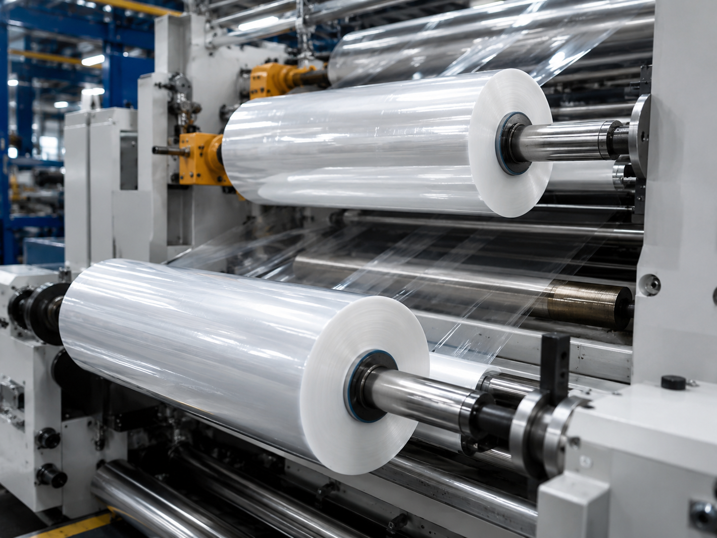 Stretch Film Production and Winding