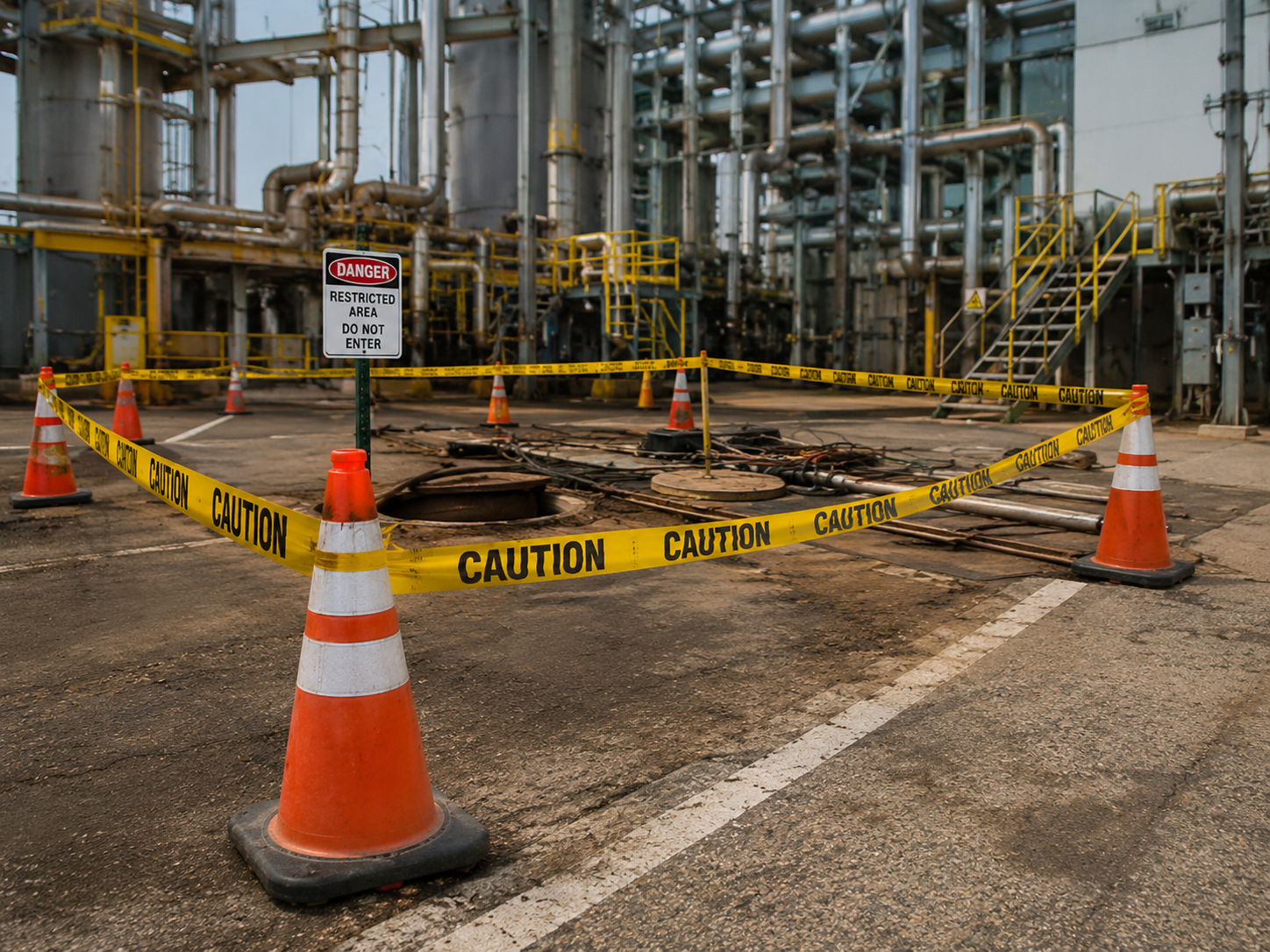 Hazard Isolation Warning Tape