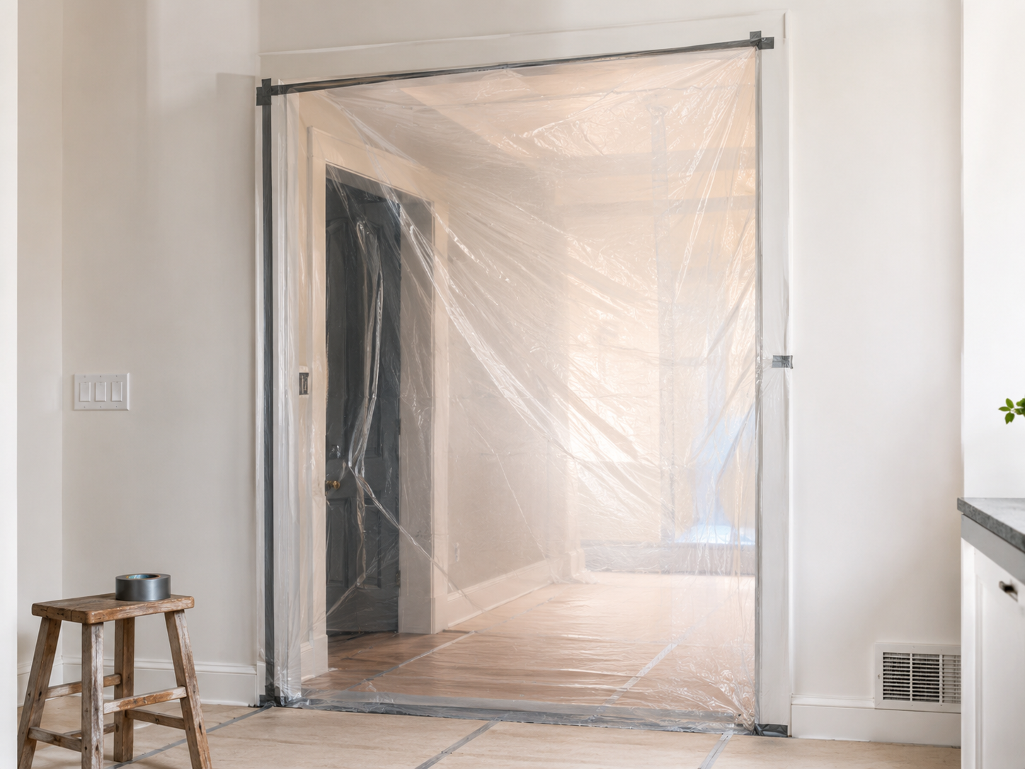 Dust Barrier Plastic Sheeting