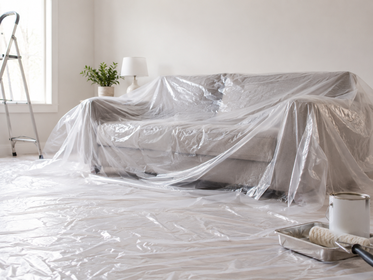 Plastic Dust Sheets for Painting Protection