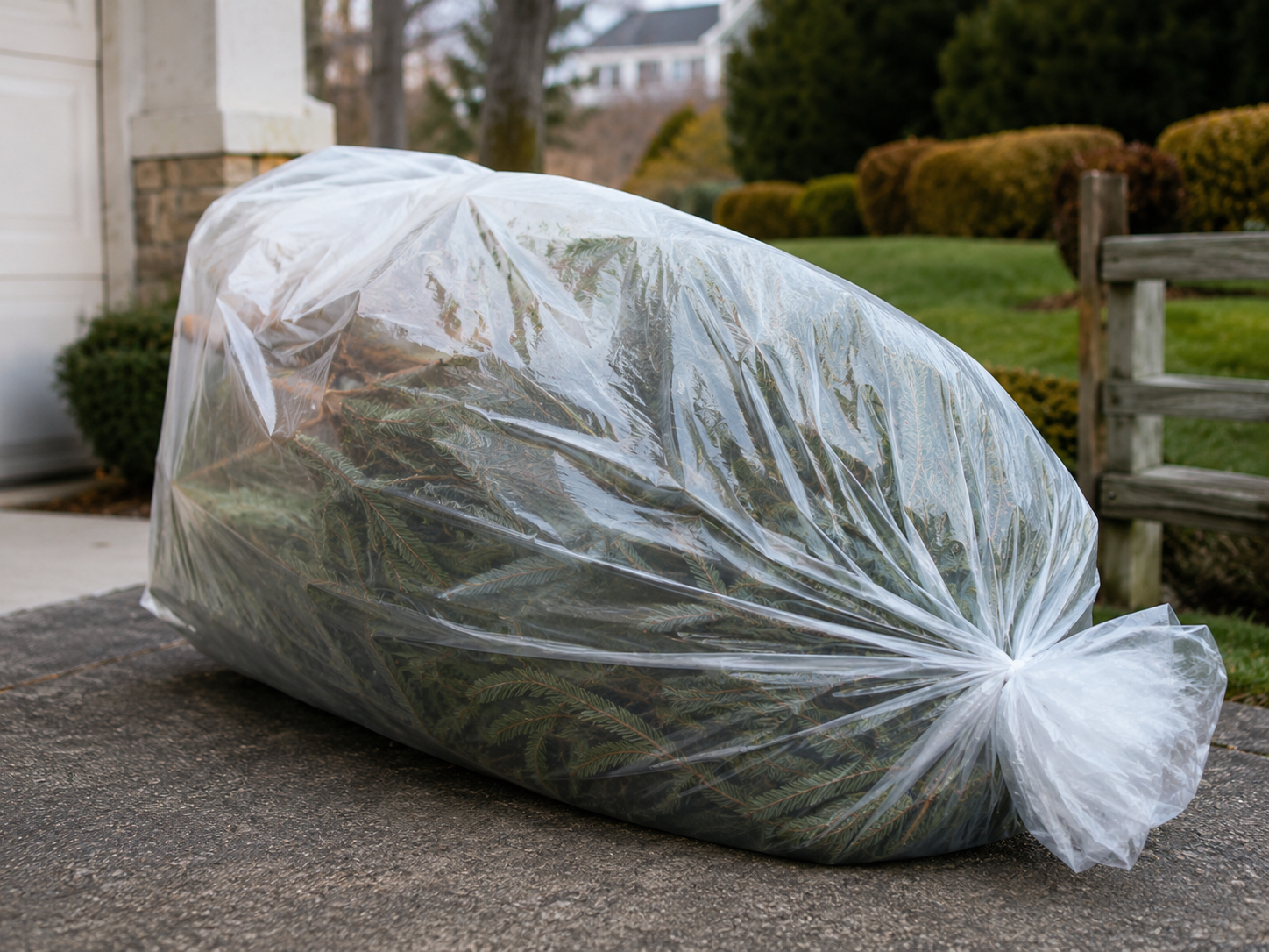 Christmas Tree Bag for Real Tree Disposal