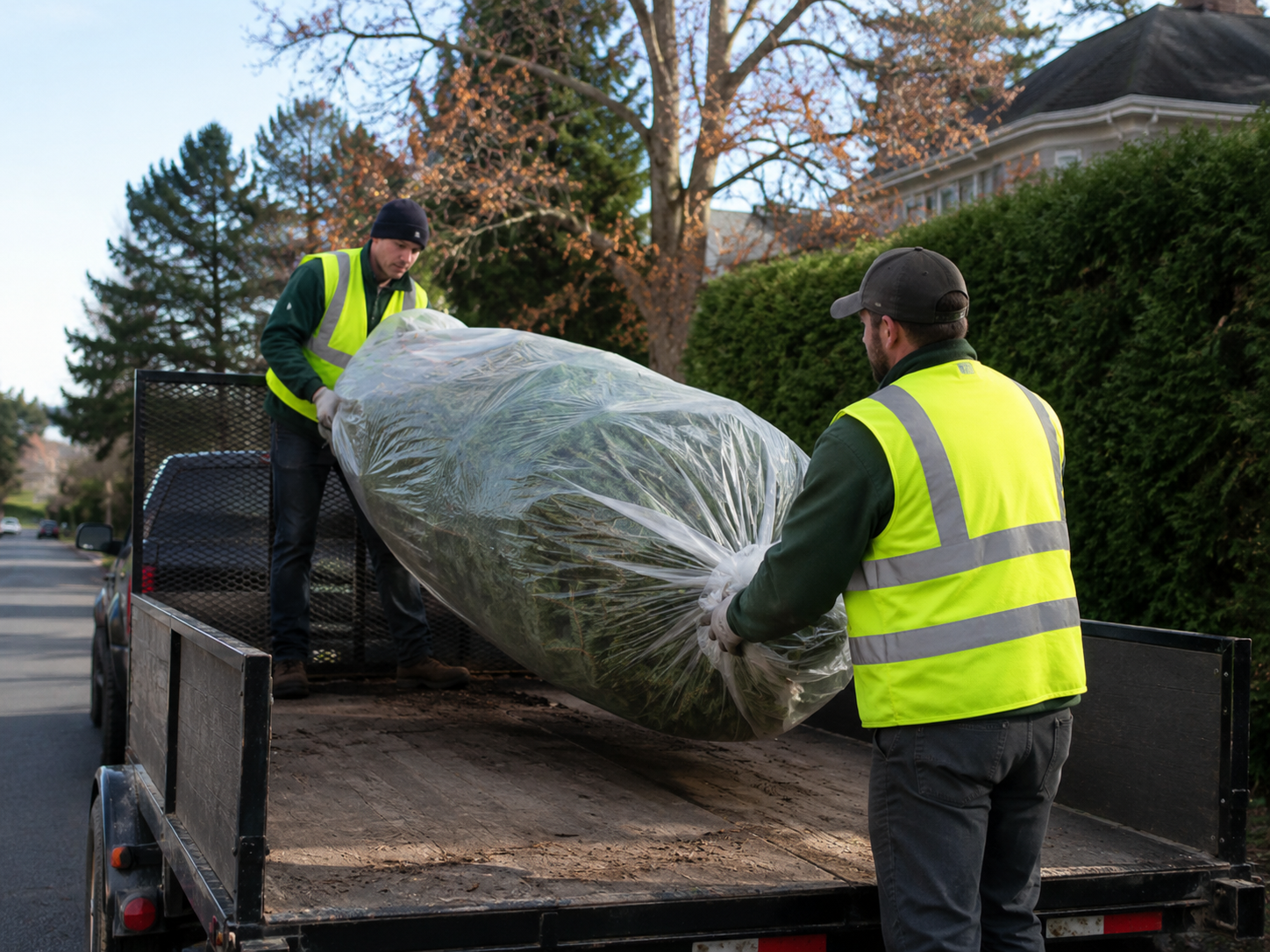 Christmas Tree Bag for Tree Removal