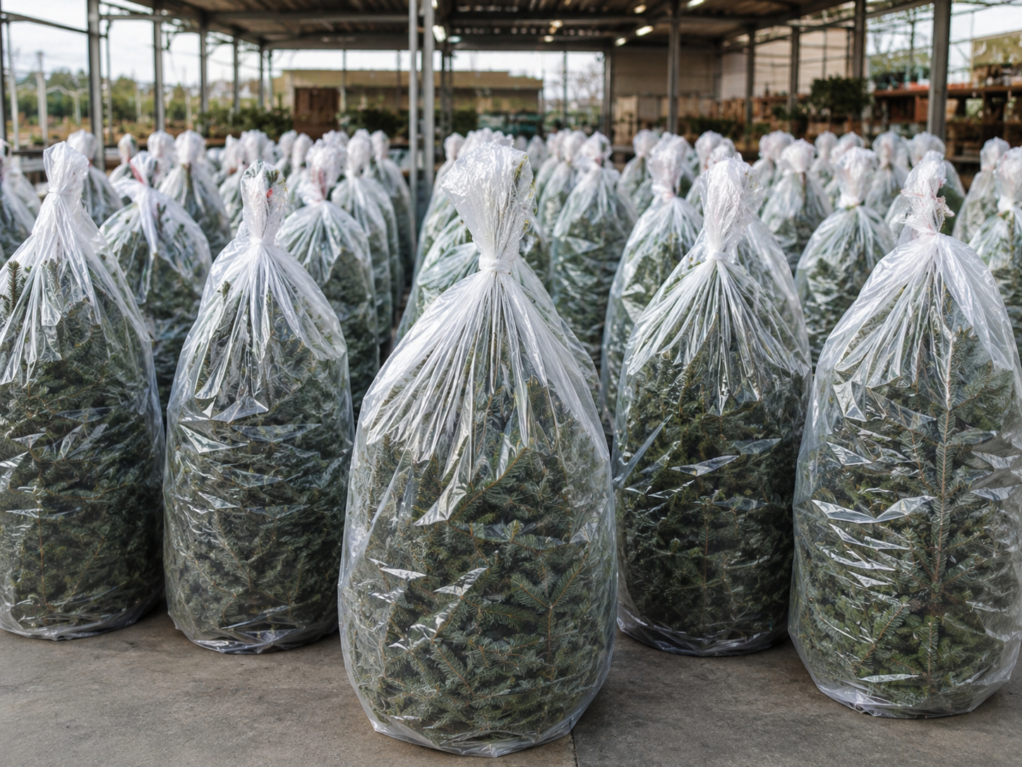 Christmas Tree Bag for Retail Supply