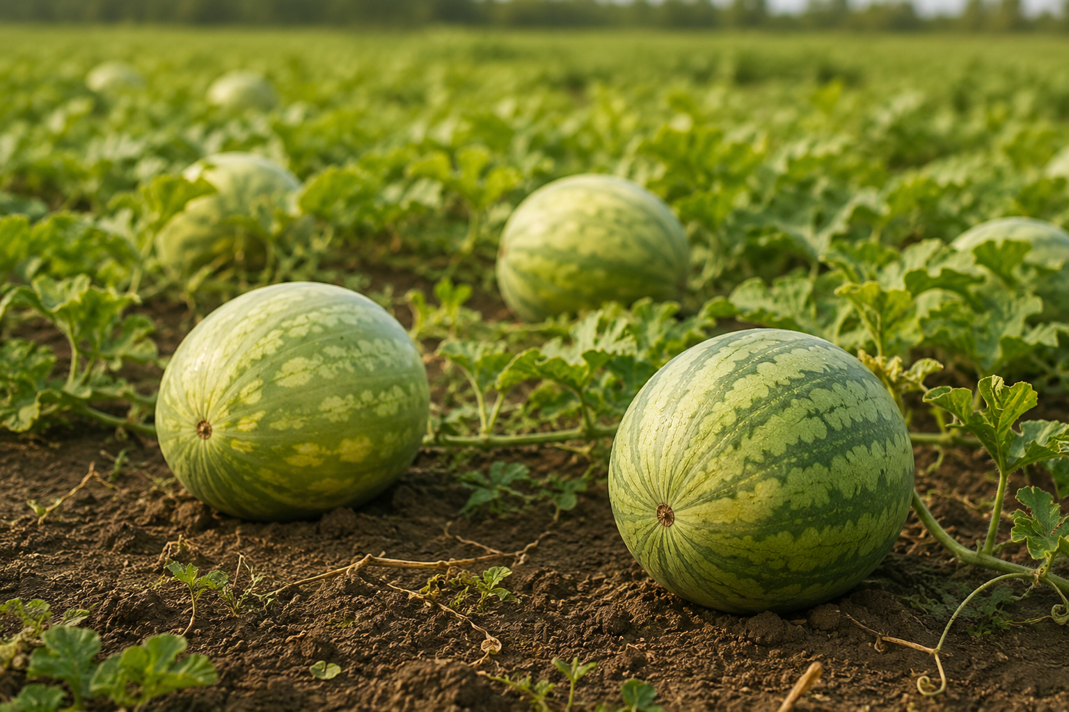 Melon and Watermelon Growing Mulch Film
