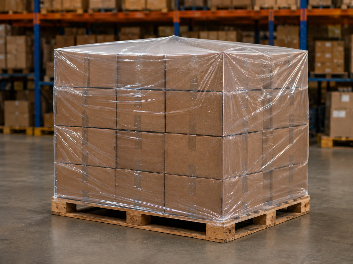 Custom Plastic Pallet Cover