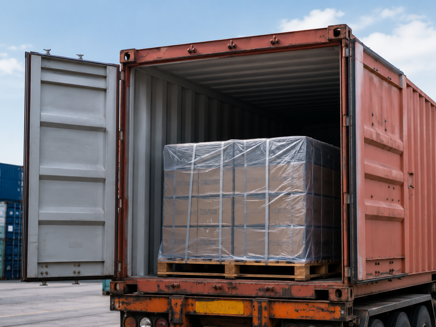 Export Pallet Covering