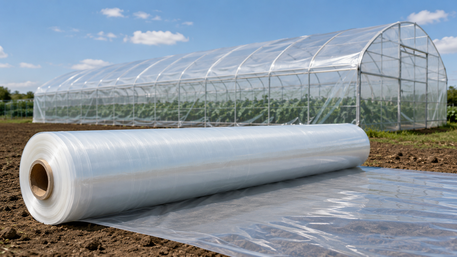 PE PO and EVA material structure diagram for greenhouse film